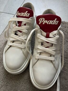 Prada women’s sneakers 8’5 size